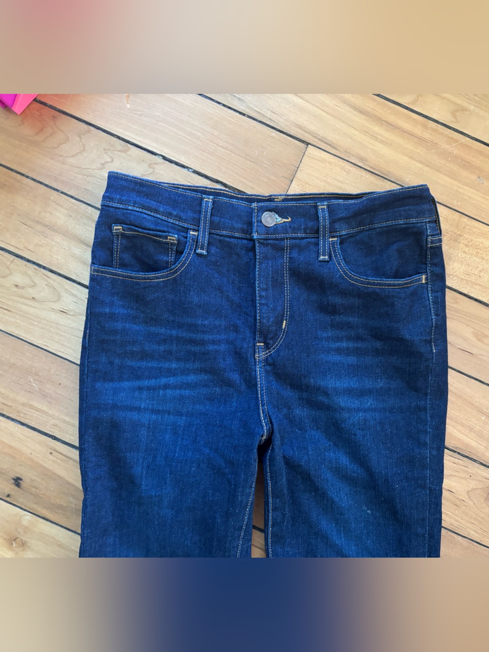 Levi’s 720 super skinny mid wash jean